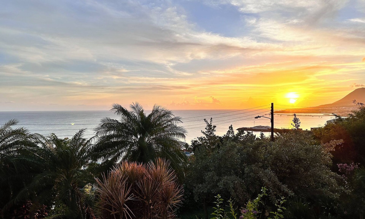 Frigate Bay Apartment | Krysta's Hideaway. Hillside Sunset Retreat/2BR Oasis Near Downtown & Frigate Bay