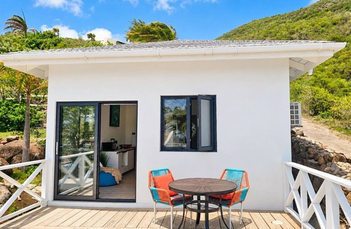 Turtle Beach Cottage | Brand New Romantic Ocean View Cottage with Private Deck at Turtle Beach