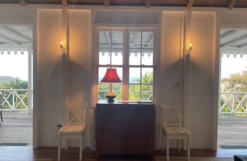 Pond Hill Cottage | Charming Nevis Cottage with pool and ocean view on grounds of Hermitage Inn