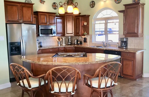 Frigate Bay House | Luxury Villa, Panoramic, Ocean, Mountain Views, Turtle Beach, Grill, Pool!