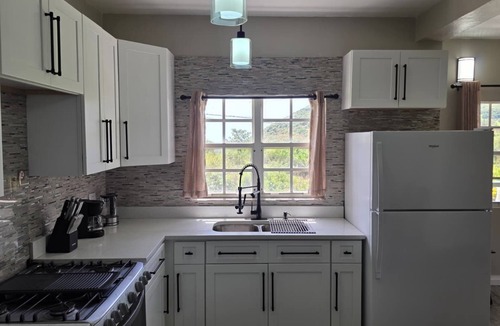 Basseterre Apartment | Modern 1BR Mountain View Retreat w/AC & Full Kitchen