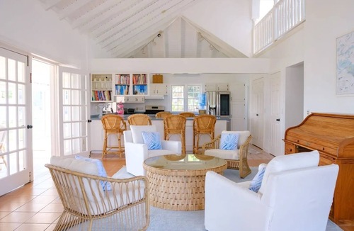 Charlestown Villa | Wake up to ocean views and emerald peaks in this stunning Caribbean sanctuary
