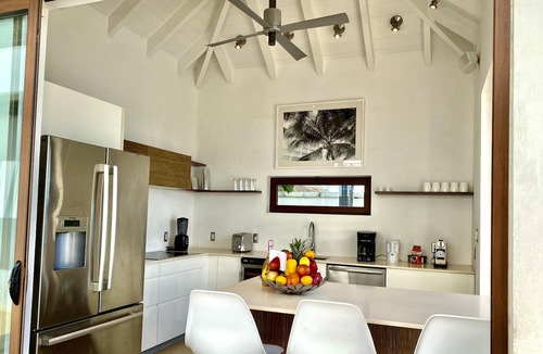 Cades Bay Villa | Zenith Nevis Private Luxury Beachfront Villa w 3rd, 4th, & 5th Bedroom Option.