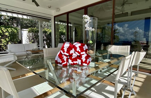 Cades Bay Villa | Zenith Nevis Private Luxury Beachfront Villa w 3rd, 4th, & 5th Bedroom Option.