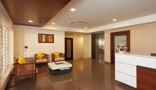 Adorable 1-bedroom apartment with AC in vibrant Chennai in Chennai
