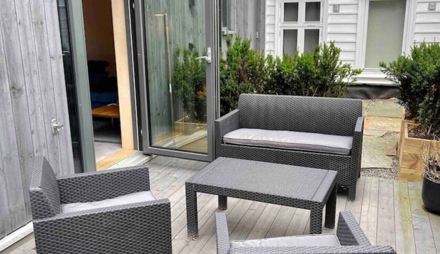 BryggenStudio In Private Terrace In NY in Bergenhus