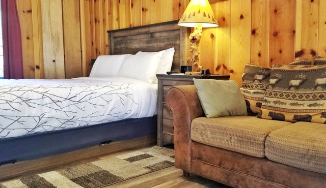 Come stay at the Rustic River Lodge for unbelievable views! in Estes Park
