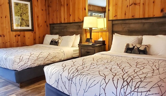 Come stay at the Rustic River Lodge for unbelievable views! in Estes Park