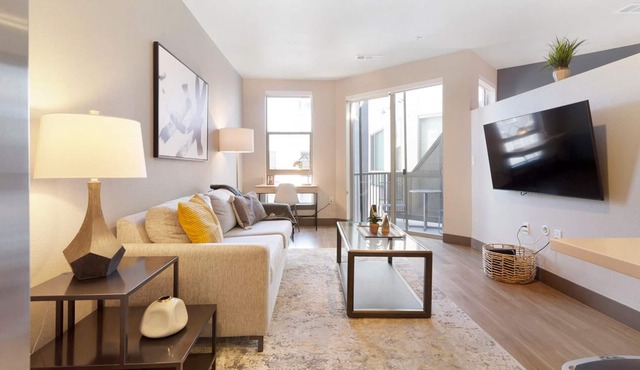 Contemporary 1BR, in unit Washer/Dryer, parking with all amenities! in Denver