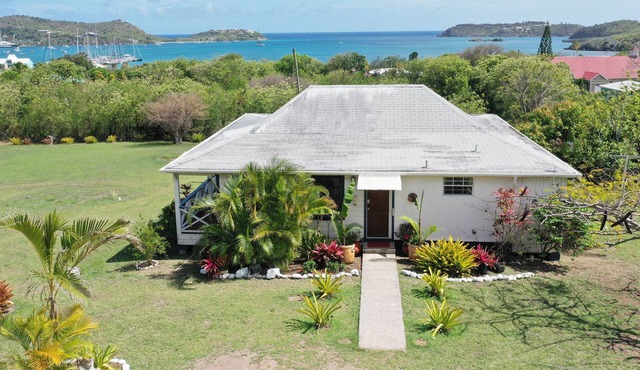 Cozy House with Sea and Harbour Views, Falmouth, Antigua, Caribbean in Falmouth