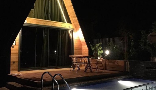 Delightful Bungalow with Private Pool Surrounded by Nature in Fethiye in Kargı