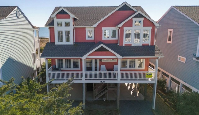 Hobbs Realty - “Summer Breeze” | Oceanfront Home w/Private Pool & Hot Tub in Holden Beach
