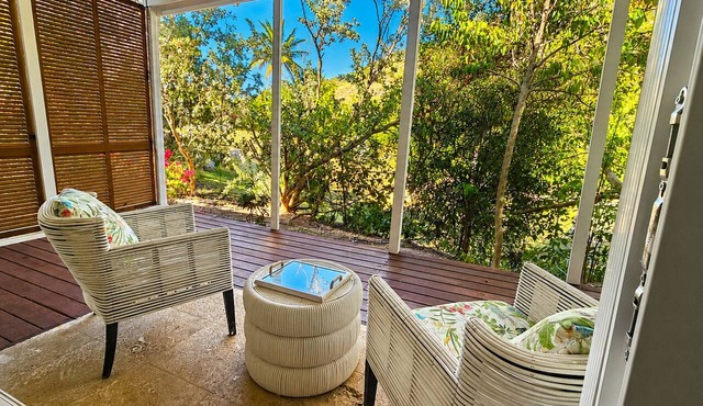 Private 2 Bed, 2 Bath Tropical Bungalow in upscale Christophe Harbour w Tennis in Saint George Basseterre Parish