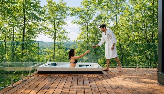 Luxury Scandinavian Retreat in Mont Tremblant with Spa in La Conception