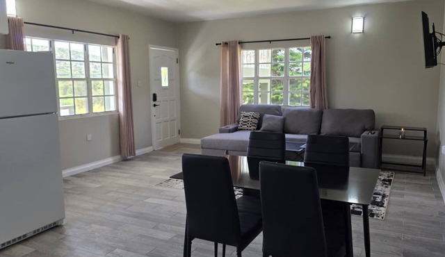 Modern 1BR Mountain View Retreat w/AC & Full Kitchen