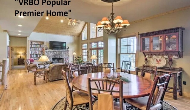 Peace Mountain Lodge Fall Colors. Book Cashiers Top Guest Rated Luxury Mtn Home! in Cashiers