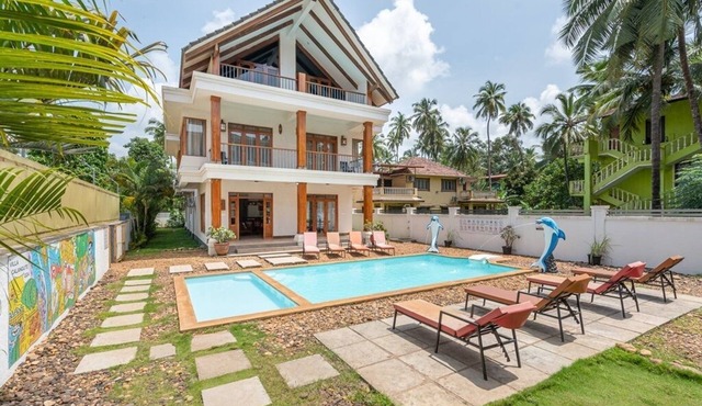 Private Balinese Style Villa With ZEN Garden and Swimming Pool in Calangute