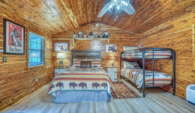 The Winchester Cabin —Rustic Warmth Meets Modern Comfort in Harriet
