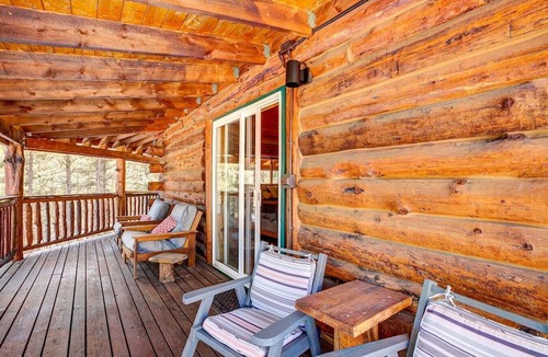 Drake Cabin | Charming Log Cabin with Acreage about 30 Minutes to Downtown Estes Park!