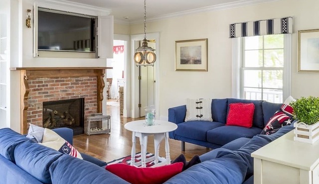 Spend your quintessential Cape Cod vacation in a beautifully renovated 1862 Farm House on Stage Harbor Road! in Chatham